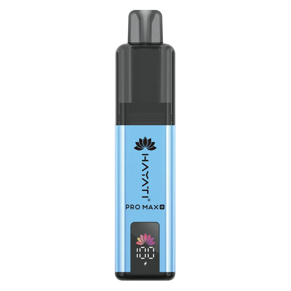 HAYATI PRO MAX+ 6000 Device | 6000 Puffs, Rechargeable, TPD Compliant | 30+ Flavours
