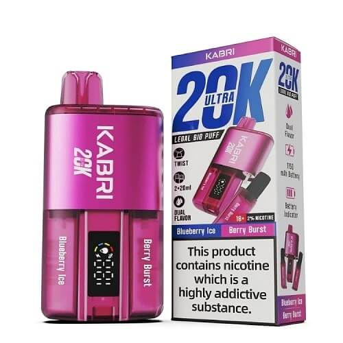 Kabri 20K Ultra: The Ultimate Dual-Flavor Vaping Experience
