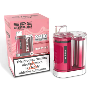 SKE Crystal 2400 4-in-1 Pod Kit: Ultimate Multi-Flavor Experience