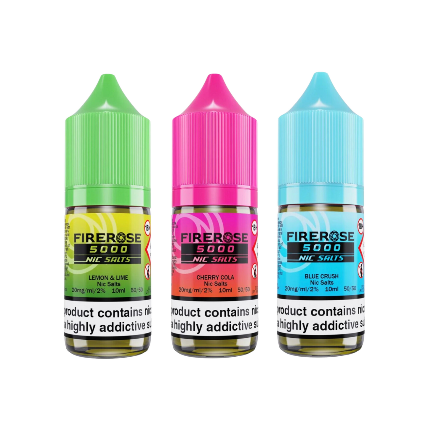 Elux Firerose 5000 Salts 10ml | Nic Salts | 50VG/50PG MTL Vaping