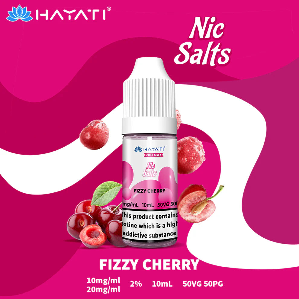 Hayati Pro Max Salts 10ml | Nic Salts | 50VG/50PG MTL Vaping