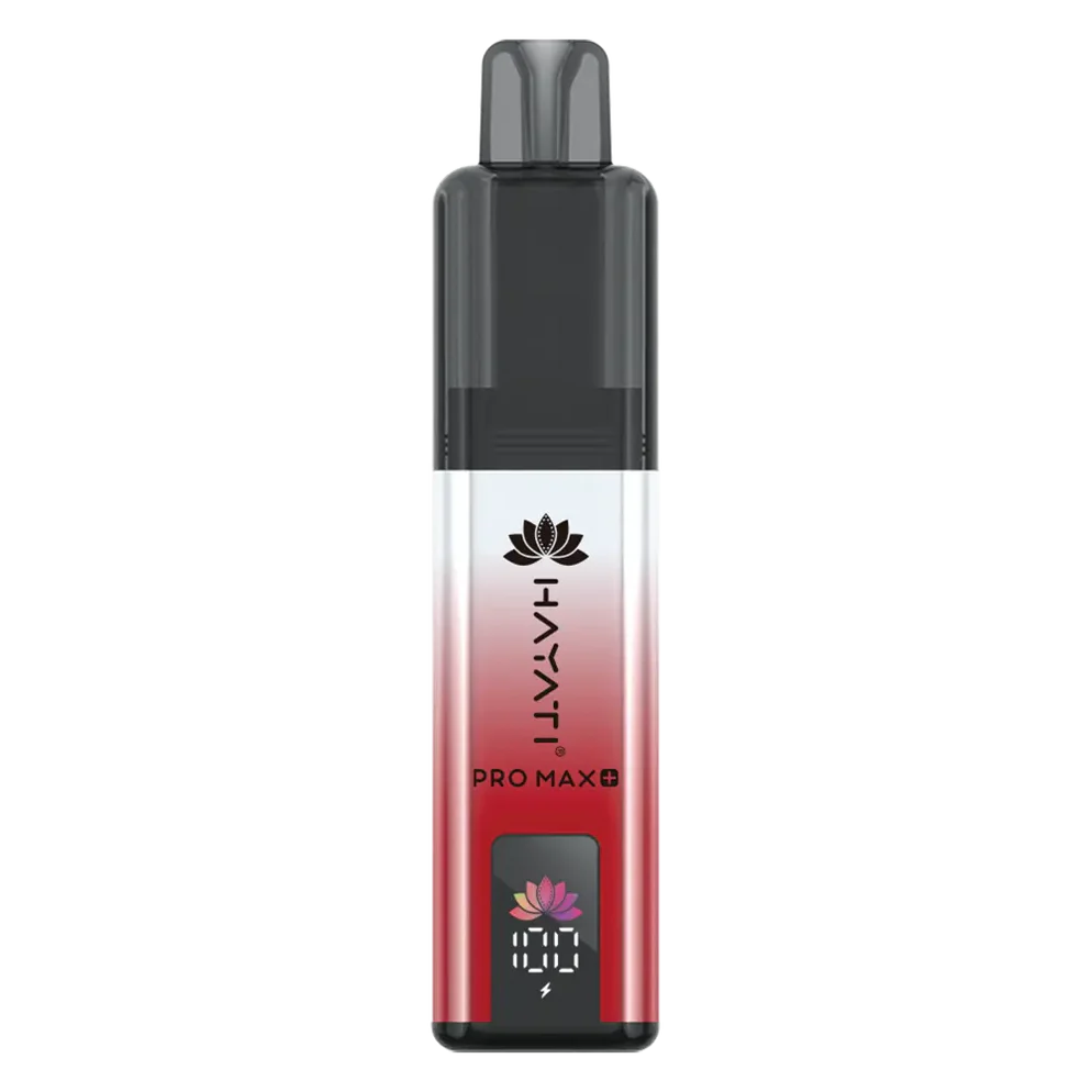HAYATI PRO MAX+ 6000 Device | 6000 Puffs, Rechargeable, TPD Compliant | 30+ Flavours