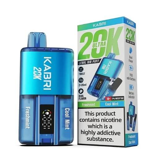 Kabri 20K Ultra: The Ultimate Dual-Flavor Vaping Experience