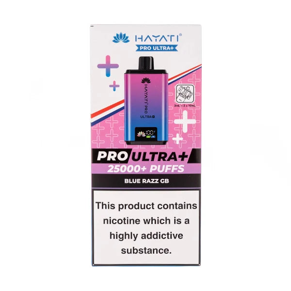 Hayati Pro Ultra+ 25K | Dual-Flavour | 850mAh | 3 for £30