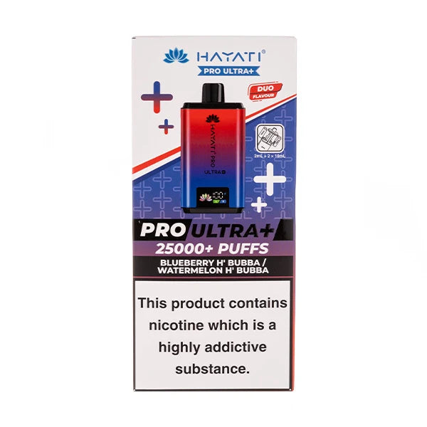 Hayati Pro Ultra+ 25K | Dual-Flavour | 850mAh | 3 for £30