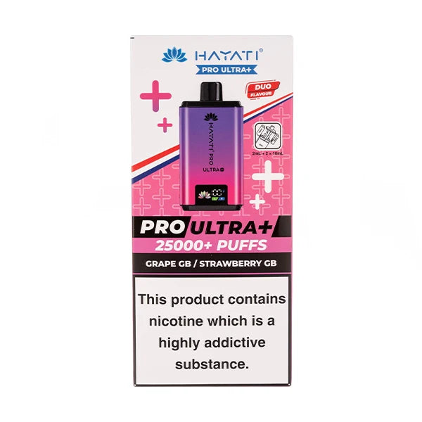 Hayati Pro Ultra+ 25K | Dual-Flavour | 850mAh | 3 for £30