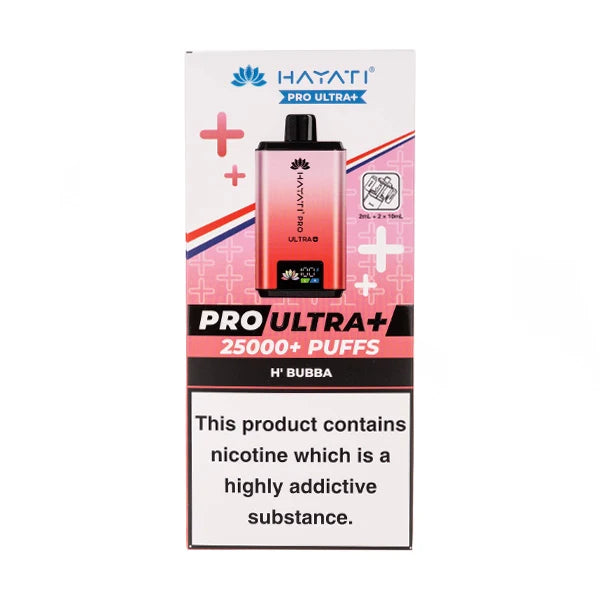 Hayati Pro Ultra+ 25K | Dual-Flavour | 850mAh | 3 for £30
