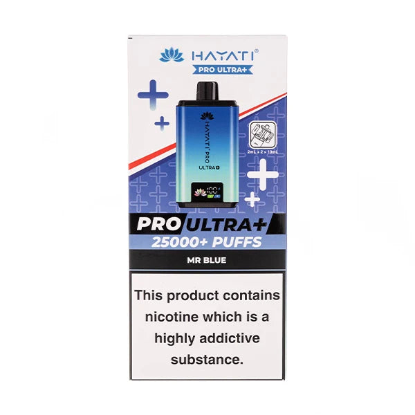 Hayati Pro Ultra+ 25K | Dual-Flavour | 850mAh | 3 for £30