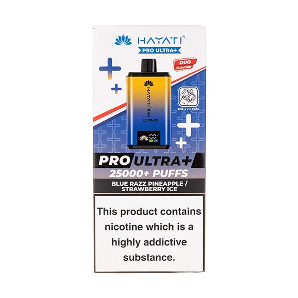 Hayati Pro Ultra+ 25K | Dual-Flavour | 850mAh | 3 for £30