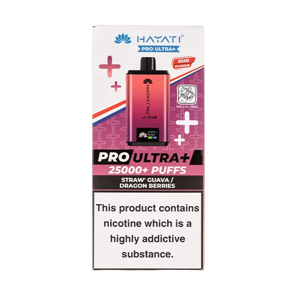 Hayati Pro Ultra+ 25K | Dual-Flavour | 850mAh | 3 for £30