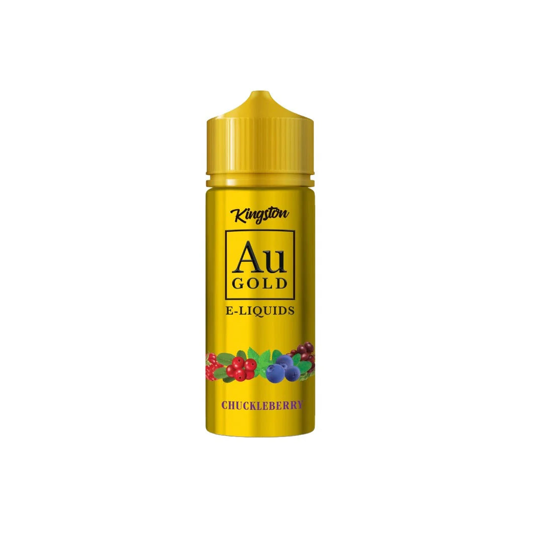 Kingston AU Gold 100ml Shortfill E-Liquid | Premium British 70VG | 30,000 Puffs