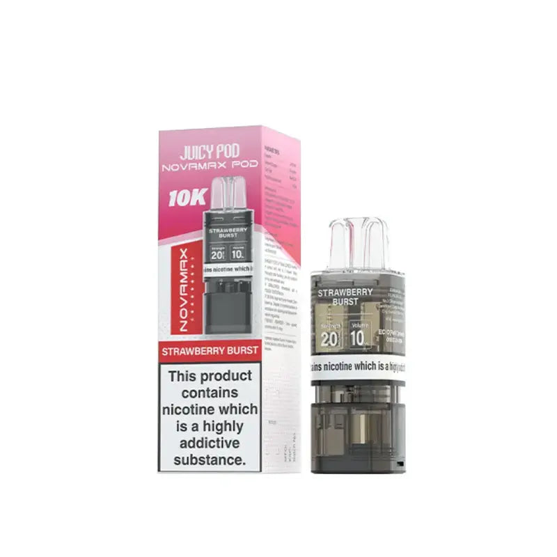 Juicy Pod Novamax 10K Pods | 10,000 Puffs | From £6.00