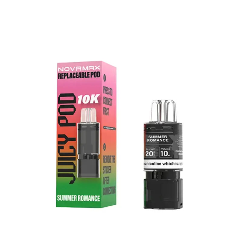 Juicy Pod Novamax 10K Pods | 10,000 Puffs | From £6.00