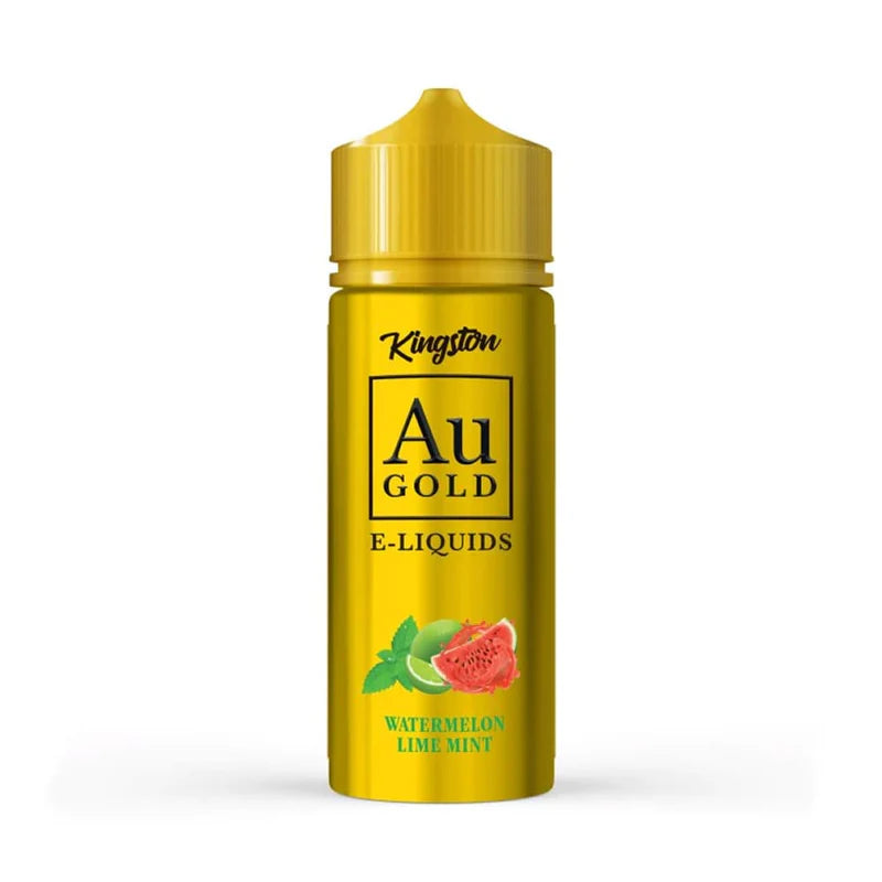 Kingston AU Gold 100ml Shortfill E-Liquid | Premium British 70VG | 30,000 Puffs