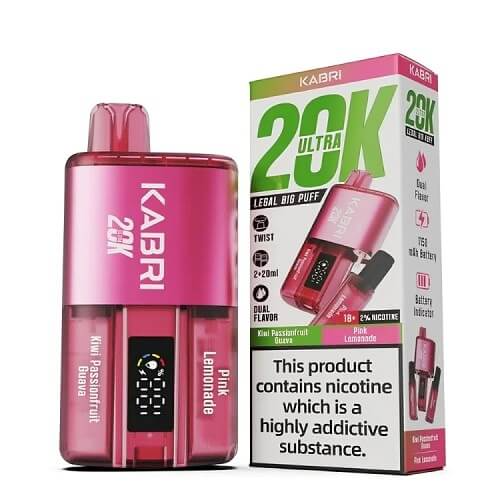 Kabri 20K Ultra: The Ultimate Dual-Flavor Vaping Experience