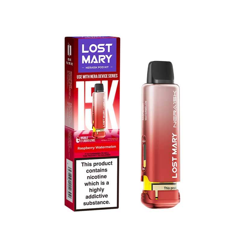 Lost Mary Nera 15K Prefilled Vape Pods | 15000 Puffs | MaryLiq | UK