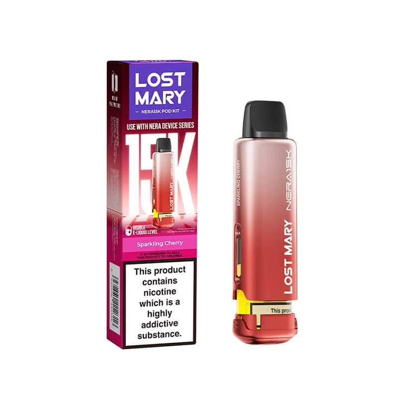Lost Mary Nera 15K Prefilled Vape Pods | 15000 Puffs | MaryLiq | UK