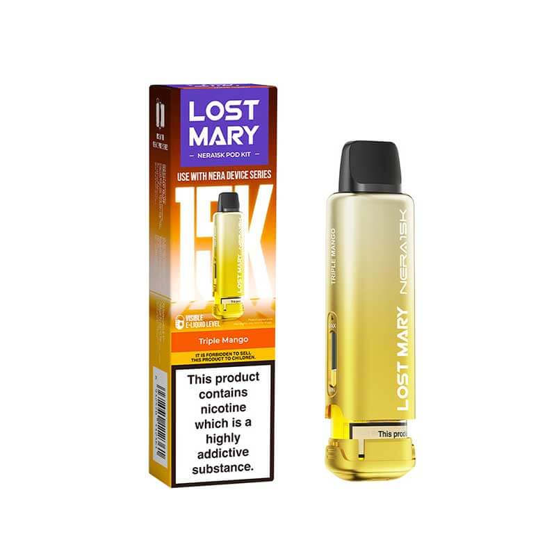 Lost Mary Nera 15K Prefilled Vape Pods | 15000 Puffs | MaryLiq | UK