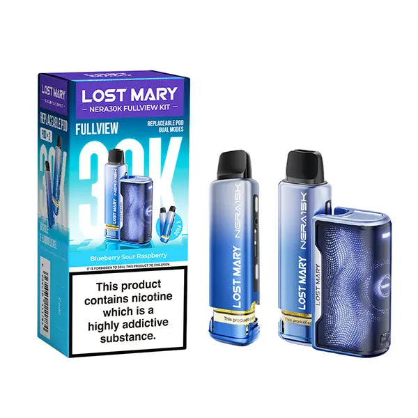 Lost Mary Nera 30K Prefilled Pod Kit | 30000 Puffs | Fullview | UK
