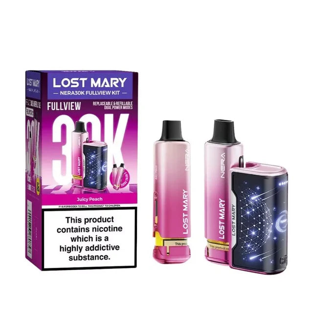 Lost Mary Nera 30K Prefilled Pod Kit | 30000 Puffs | Fullview | UK