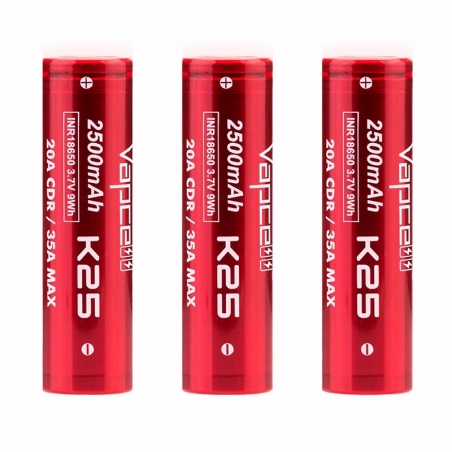 Vapcell K25 18650: Reliable Performance Battery Cell