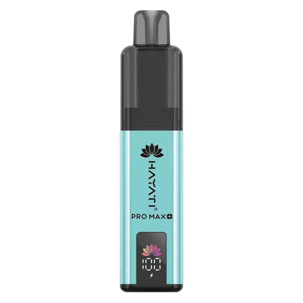 HAYATI PRO MAX+ 6000 Device | 6000 Puffs, Rechargeable, TPD Compliant | 30+ Flavours