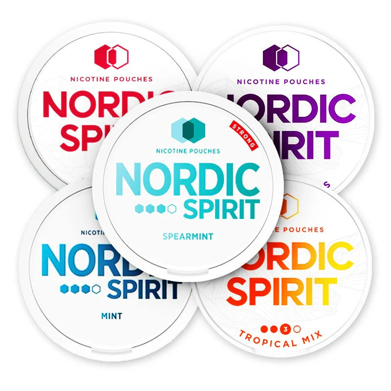 Nordic Spirit Nicotine Pouches | Tobacco-Free | 13+ Flavours | UK