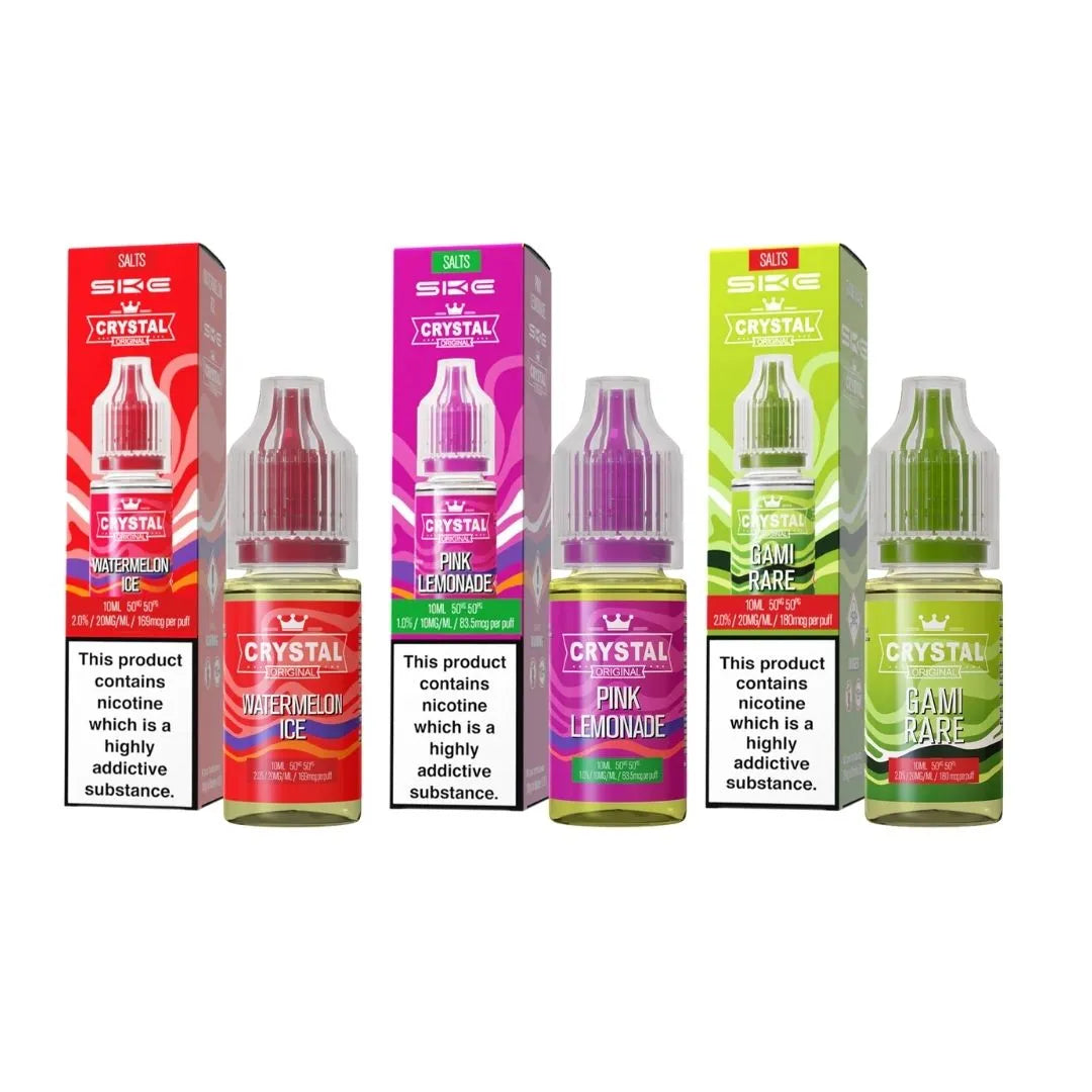 SKE Crystal Nic Salt New Edition 10ml | 50VG/50PG MTL Vaping