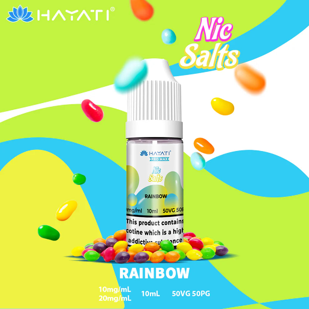 Hayati Pro Max Salts 10ml | Nic Salts | 50VG/50PG MTL Vaping