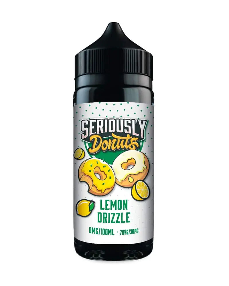 Doozy Seriously Donuts 100ml - Premium Dessert E-Liquid Collection | 6 Authentic Donut Flavours