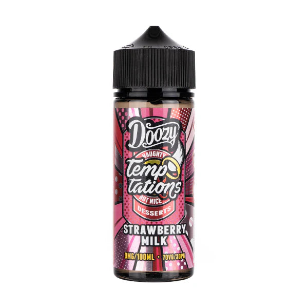 Doozy Temptations 100ml Shortfill E-Liquid | 5 Dessert Flavours | 70VG/30PG | UK Made