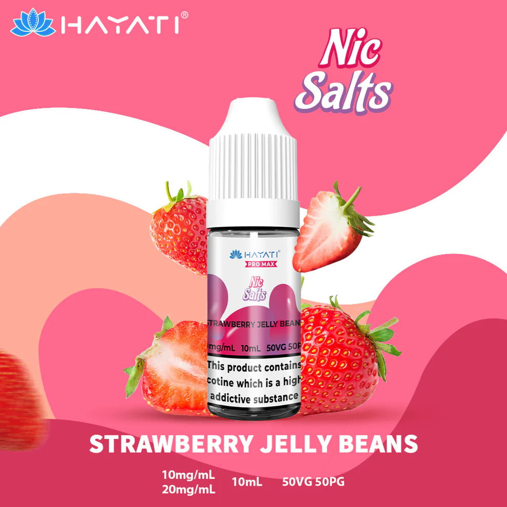 Hayati Pro Max Salts 10ml | Nic Salts | 50VG/50PG MTL Vaping