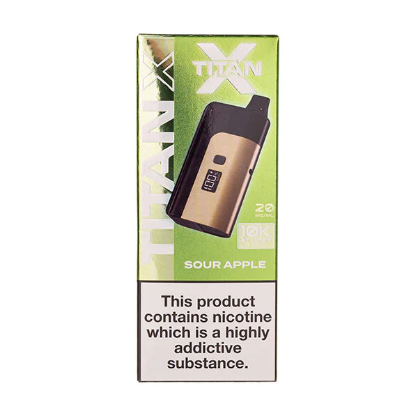 Titan X Prefilled Pod Kit | 10000 Puffs | Boost Mode | MTL | UK