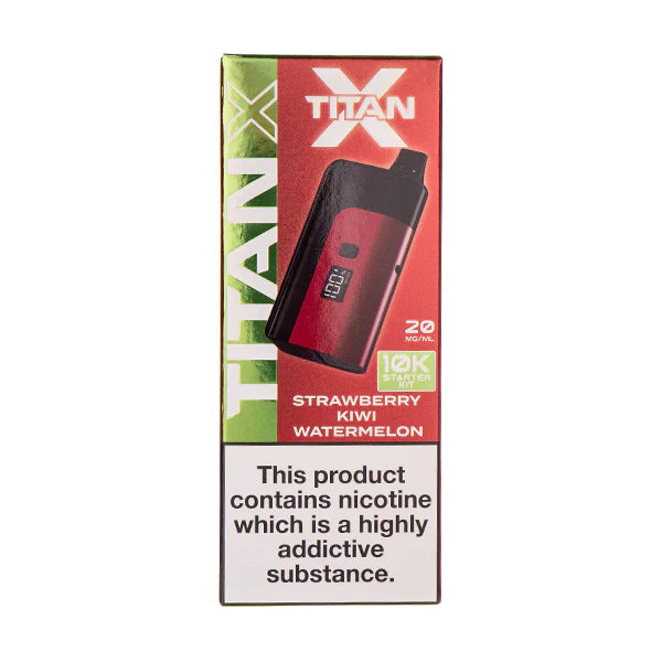 Titan X Prefilled Pod Kit | 10000 Puffs | Boost Mode | MTL | UK