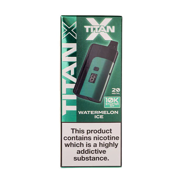 Titan X Prefilled Pod Kit | 10000 Puffs | Boost Mode | MTL | UK