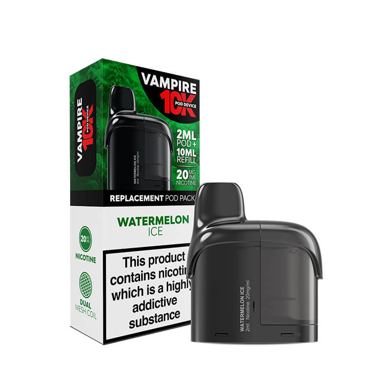 Vampire 10K Prefilled Pods | 12ml | 10000 Puffs | Dual Mesh Coil UK