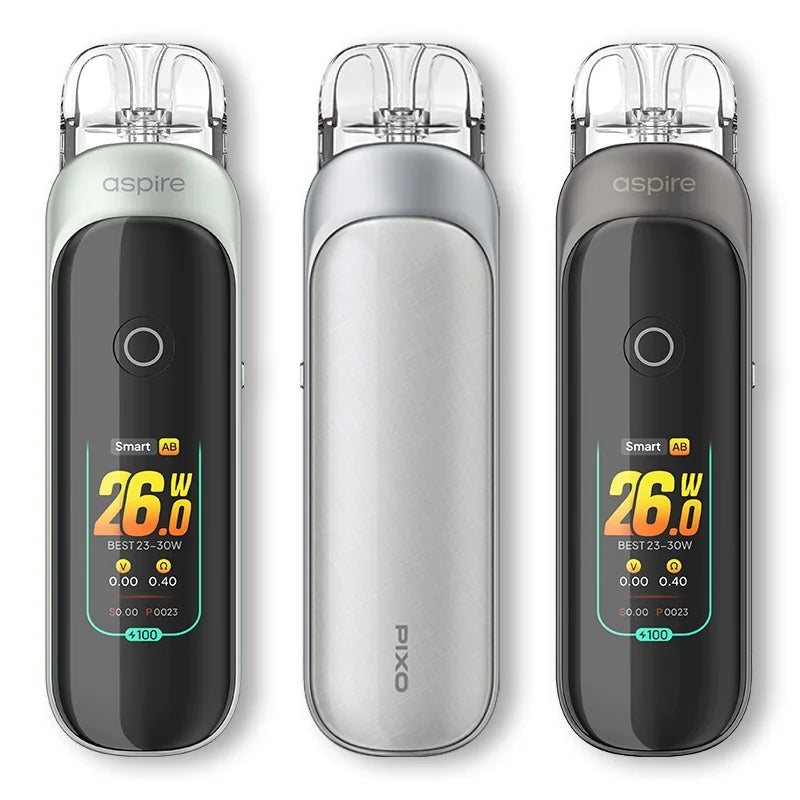 Aspire UK Pixo Touch-Screen Pod Device | 1.47" TFT Display | 1100mAh MTL/RDL Vaping