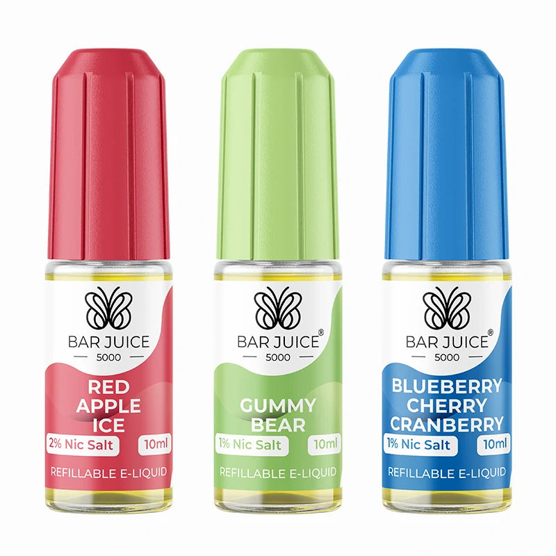 Bar Juice 5000 Salts | 47 Flavours | Premium Nic Salt E-Liquids