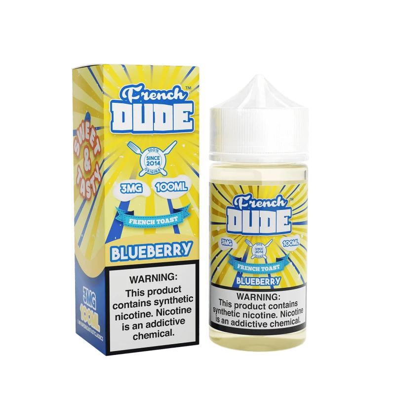 French Dude E-Liquid 100ml | Authentic French Toast Experience