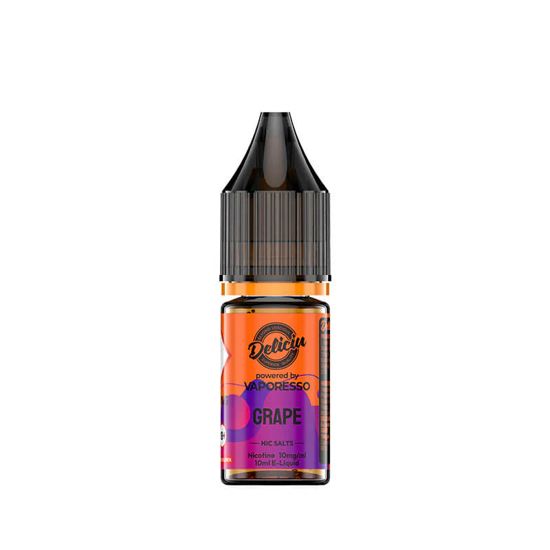 Vaporesso Deliciu Salts 10ml | Premium Natural Nic Salt Flavours | 50VG/50PG MTL Vaping