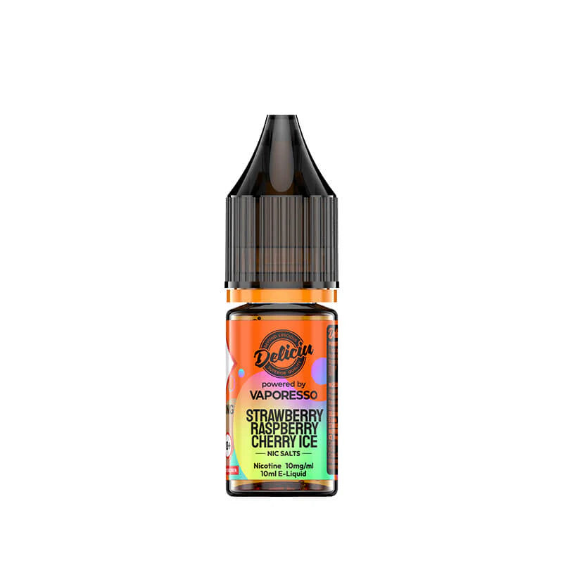 Vaporesso Deliciu Salts 10ml | Premium Natural Nic Salt Flavours | 50VG/50PG MTL Vaping