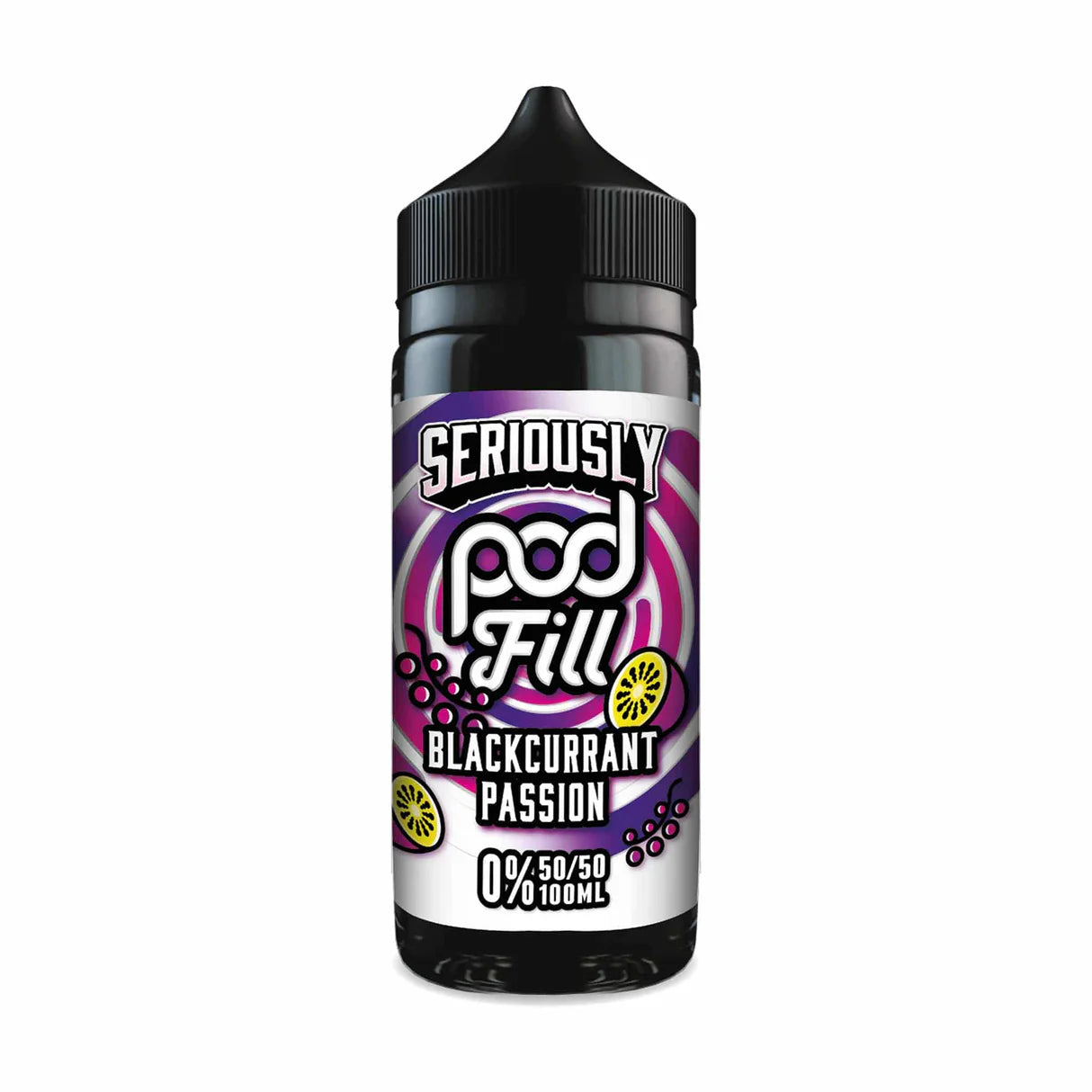 Doozy Seriously Pod Fill 50/50 100ml E-Liquid | Premium MTL Shortfill | Double Concentrated Flavours | UK Made