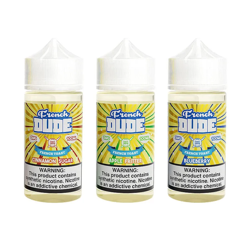 French Dude E-Liquid 100ml | Authentic French Toast Experience
