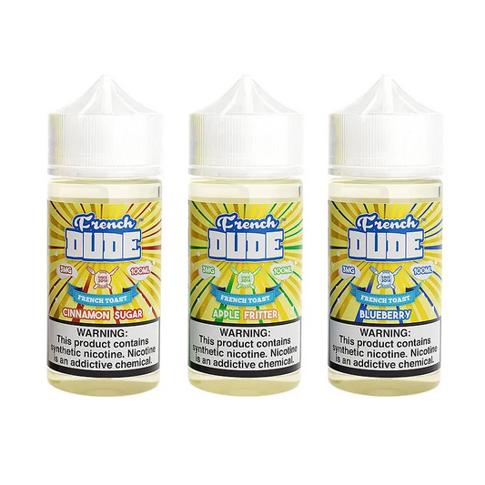 French Dude E-Liquid 100ml | Authentic French Toast Experience