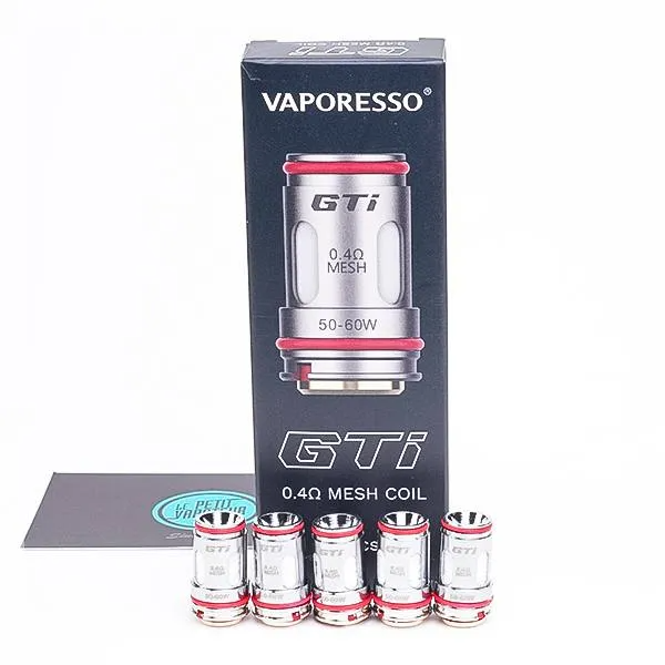 Vaporesso GTi Replacement Coils - 5 Pack | Advanced Mesh Technology