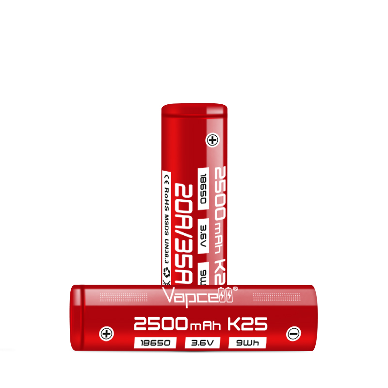 Vapcell K25 18650: Reliable Performance Battery Cell