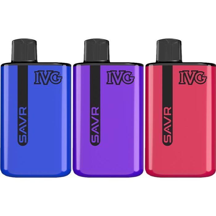 IVG SAVR Prefilled Pod Kit featuring advanced mesh coil technology with auto-fill system and premium IVG nicotine salts