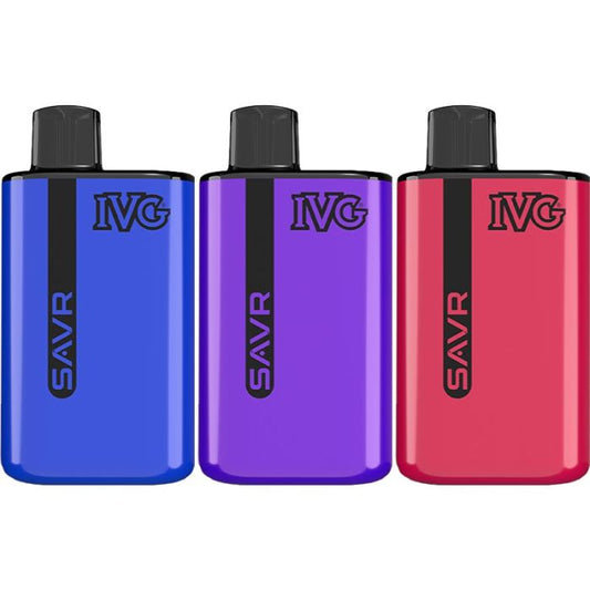 IVG SAVR Prefilled Pod Kit | 3000 Puffs | 30 Flavours | Mesh Coil UK