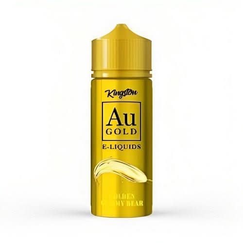 Kingston AU Gold 100ml Shortfill E-Liquid | Premium British 70VG | 30,000 Puffs