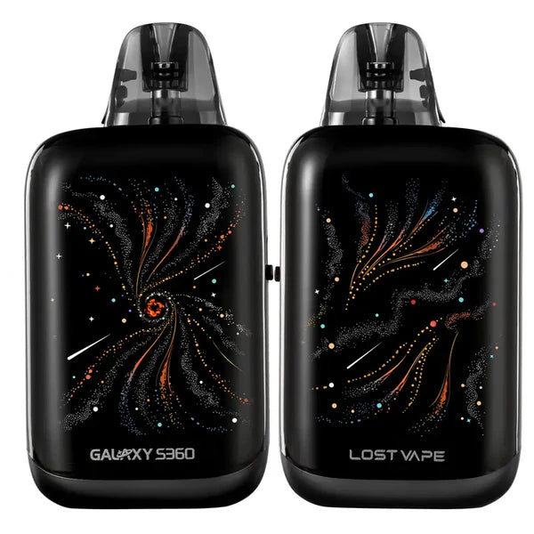 lost vape galaxy s360 pod kit | 360° Screen | 35W ROVE Pro Designer Battery CB9-A Disposable Variant:Cherry Cola